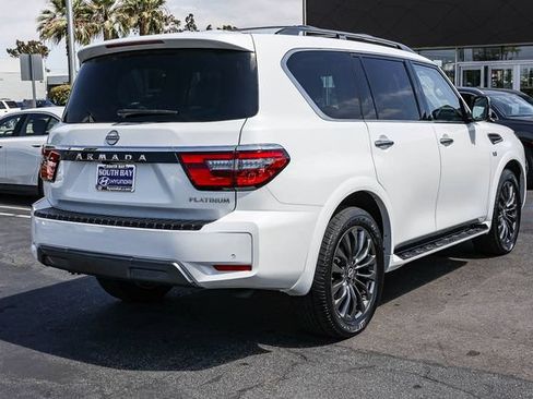 Used 2022 Nissan Armada Platinum w/ Captain's Chairs Package AWD/4WD image 6