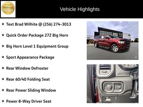 Used 2024 RAM 1500 Big Horn AWD/4WD image 6