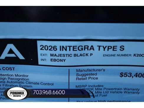 New 2026 Acura Integra Type S image 34