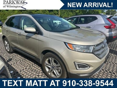 Used 2018 Ford Edge Titanium w/ Ford Safe & Smart Package FWD image 1