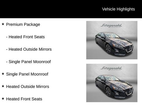 Used 2020 Nissan Altima 2.5 SR w/ Premium Package FWD image 3
