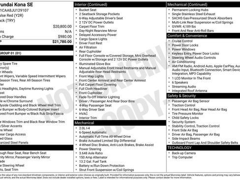 Used 2018 Hyundai Kona SE image 5