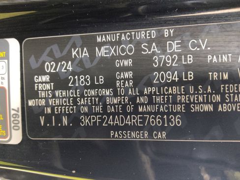 Used 2024 Kia Forte LX FWD image 33