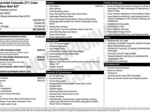 Used 2024 Chevrolet Colorado Z71 w/ Z71 Convenience Package 2 AWD/4WD image 27