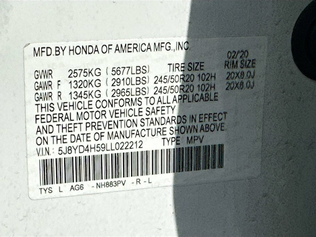 Used 2020 Acura MDX w/ Technology Package AWD/4WD image 33