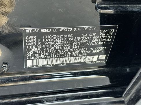Certified 2024 Honda HR-V EX-L image 34