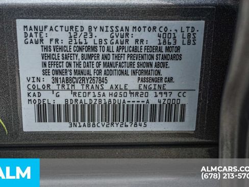 Used 2024 Nissan Sentra SV FWD image 53