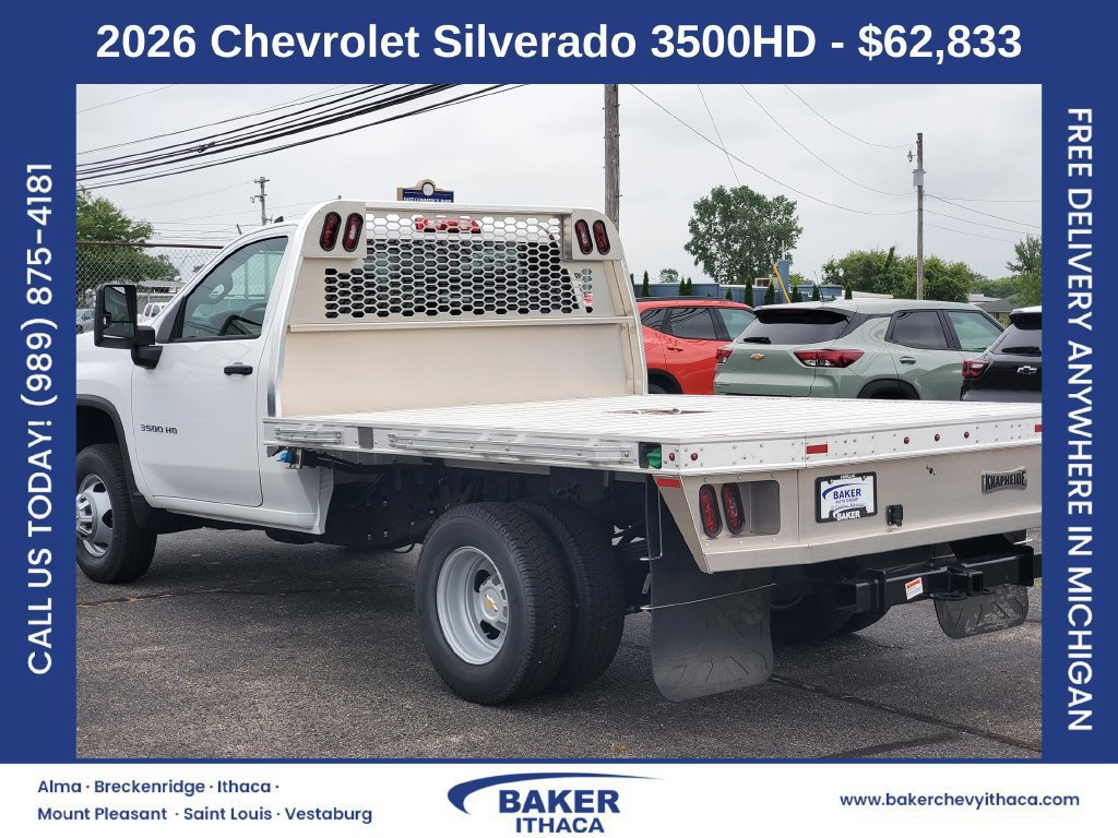 New 2026 Chevrolet Silverado 3500 W/T w/ WT Convenience Package AWD/4WD image 3