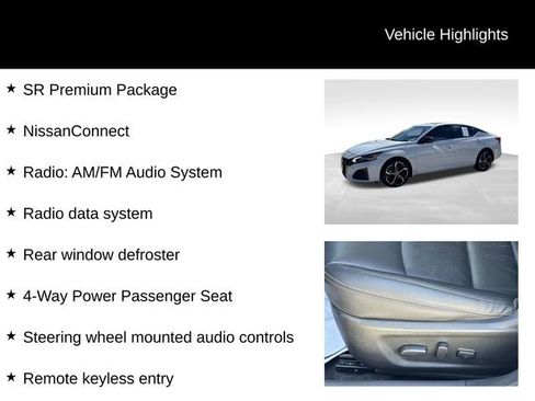 Used 2024 Nissan Altima 2.5 SR w/ SR Premium Package AWD/4WD image 8