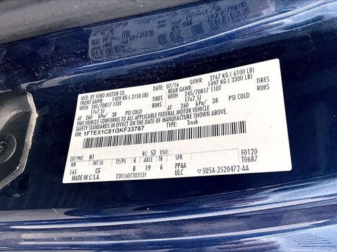 Used 2016 Ford F150 XL w/ Equipment Group 101A Mid RWD image 8