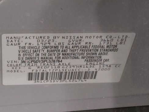 Used 2023 Nissan Kicks SR w/ SR Premium Package FWD image 33