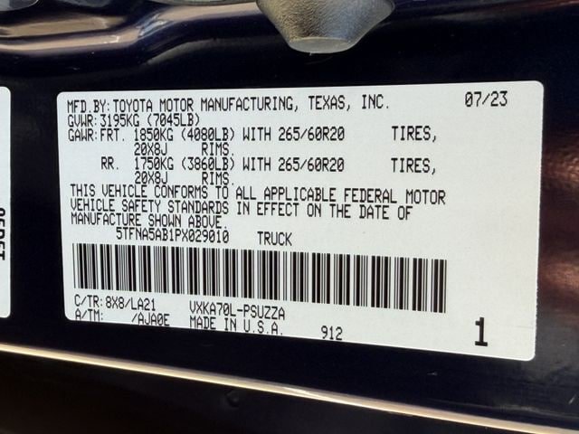 Used 2023 Toyota Tundra Platinum RWD image 29