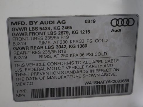 Used 2019 Audi Q5 2.0T Premium Plus w/ Premium Plus Package image 64