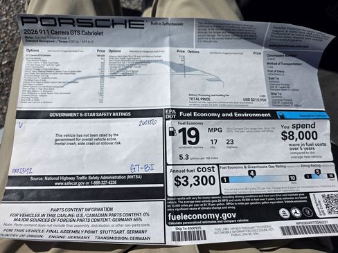 Used 2026 Porsche 911 Carrera GTS image 31