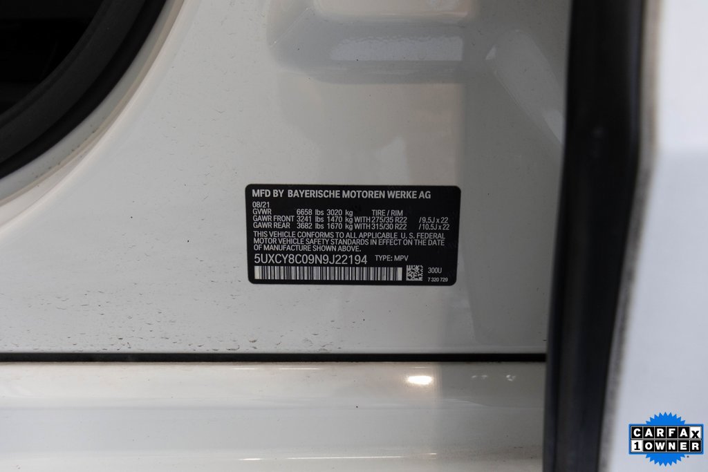 Used 2022 BMW X6 M50i w/ Premium Package AWD/4WD image 41