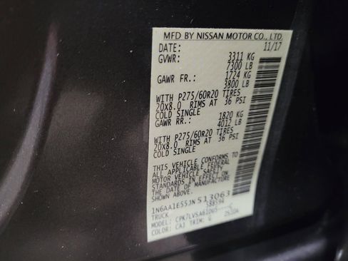 Used 2018 Nissan Titan SL image 33