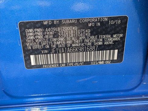 Used 2019 Subaru WRX AWD/4WD image 22