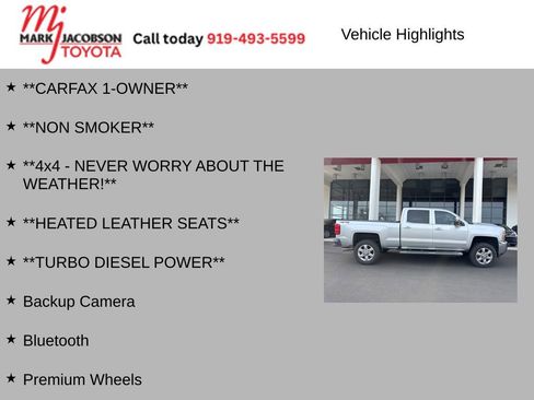 Used 2018 Chevrolet Silverado 2500 LTZ w/ Duramax Plus Package image 5