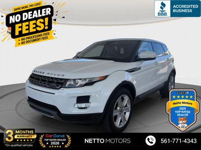 Used 2013 Land Rover Range Rover Evoque Pure Plus