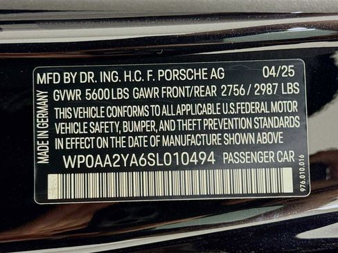 New 2025 Porsche Panamera 4 image 34