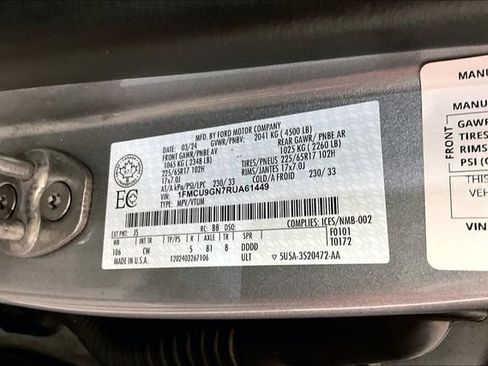 Used 2024 Ford Escape Active w/ Tech Pack #1 AWD/4WD image 39