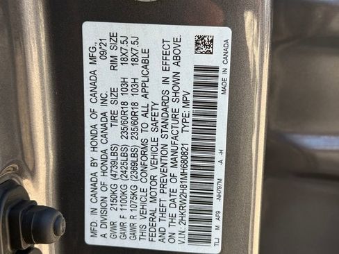Used 2021 Honda CR-V EX-L image 29