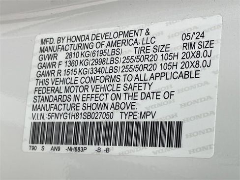 Certified 2025 Honda Pilot Elite image 32