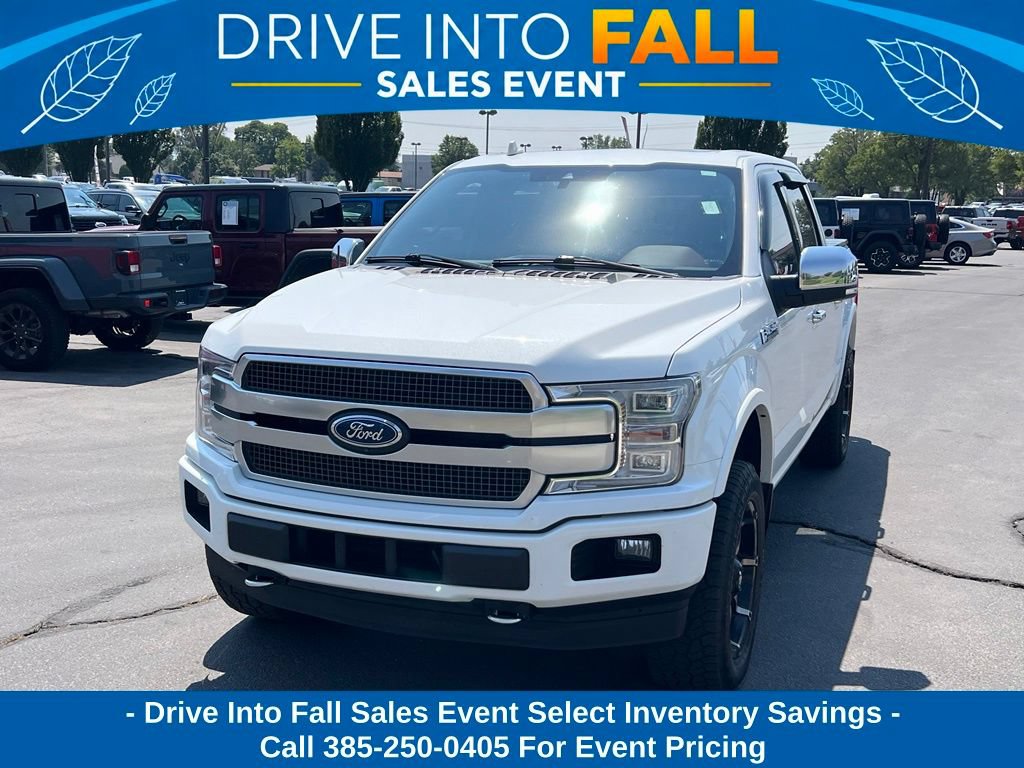 Used 2020 Ford F150 Platinum w/ Technology Package AWD/4WD image 2