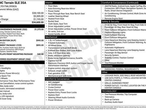 Used 2021 GMC Terrain SLE w/ Driver Convenience Package image 26