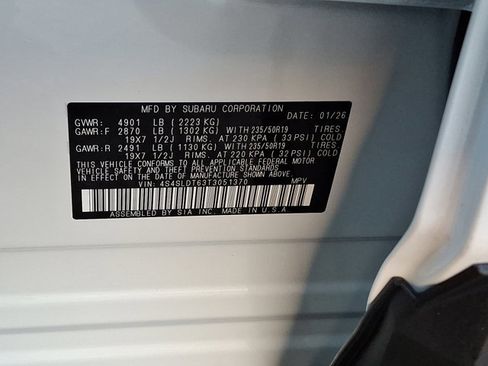 New 2026 Subaru Forester Touring image 21