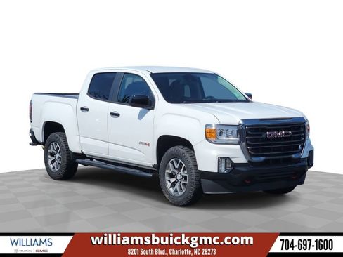 Certified 2022 GMC Canyon AT4 w/ Driver Alert Package image 1