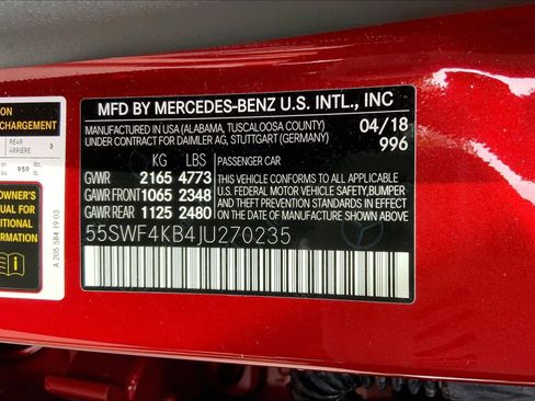 Used 2018 Mercedes-Benz C 300 4MATIC Sedan image 37