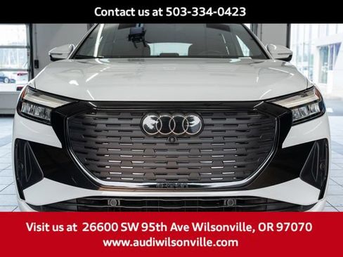 Used 2023 Audi Q4 e-tron Premium Plus w/ Premium Plus AWD/4WD image 2