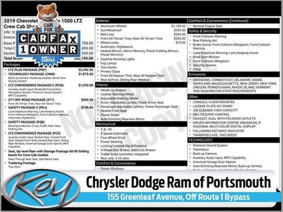 Used 2019 Chevrolet Silverado 1500 LTZ w/ LTZ Plus Package