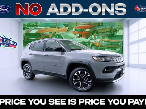 Used 2022 Jeep Compass Limited AWD/4WD image 1