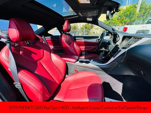 Used 2019 INFINITI Q60 Red Sport 400 w/ Proactive Package RWD image 16