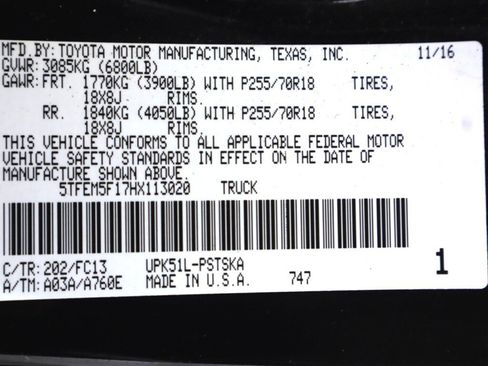 Used 2017 Toyota Tundra SR5 RWD image 46