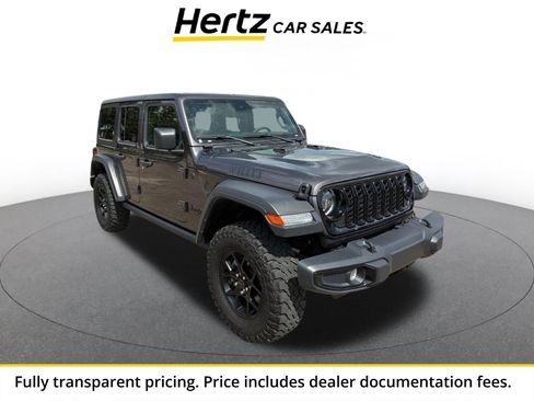 Used 2025 Jeep Wrangler Unlimited Sport AWD/4WD image 1