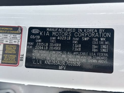 Used 2020 Kia Soul GT-Line w/ GT 2.0L Power Sunroof Package FWD image 29