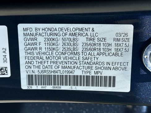 New 2026 Honda CR-V Sport-L image 34