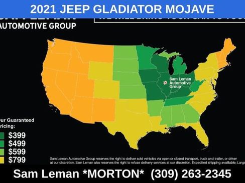 Used 2021 Jeep Gladiator Mojave w/ Cold Weather Group image 30