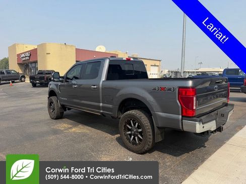 Used 2021 Ford F350 Lariat w/ Lariat Ultimate Package AWD/4WD image 7
