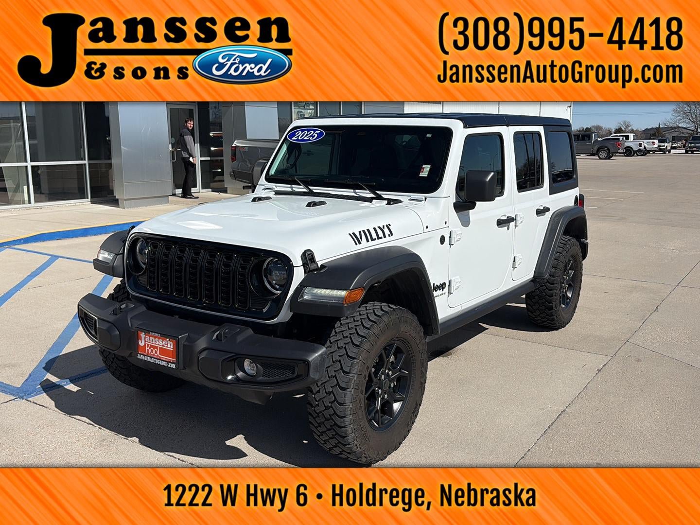Used 2025 Jeep Wrangler Unlimited Sport AWD/4WD image 2