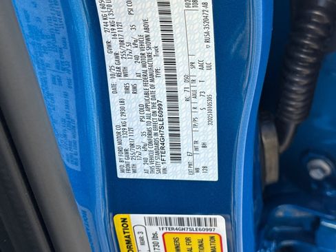 New 2025 Ford Ranger XLT w/ Equipment Group 301A High image 25