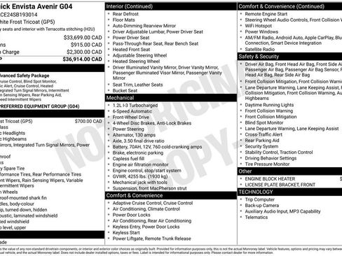 Certified 2025 Buick Envista Avenir image 10