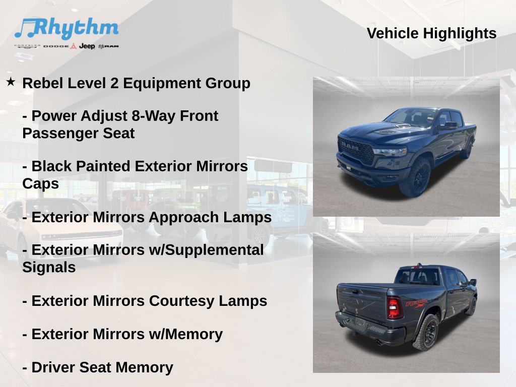 Used 2025 RAM 1500 Rebel w/ Rebel Level 2 Equipment Group AWD/4WD image 17