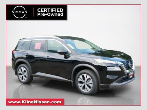 Certified 2023 Nissan Rogue SV w/ SV Premium B Package AWD/4WD image 1