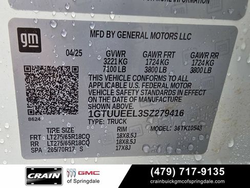 Used 2025 GMC Sierra 1500 AT4 AWD/4WD image 32