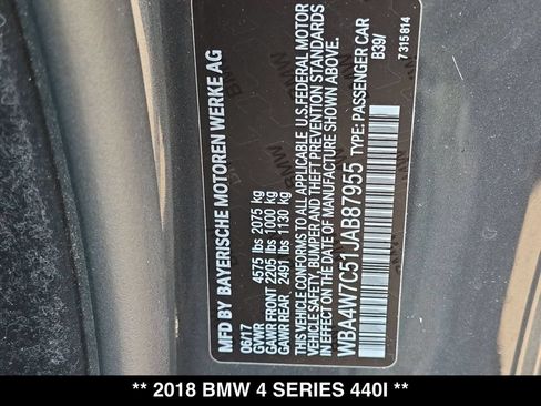 Used 2018 BMW 440i Coupe RWD image 29