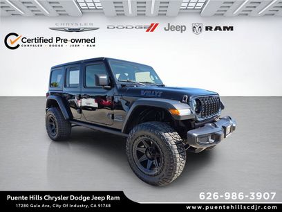 Certified 2025 Jeep Wrangler Unlimited Sport S 4xe